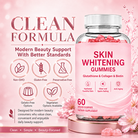 Gummies éclaircissantes en gros pour la peau, OEM/ODM, marque privée, L-Glutathion, Collagène, Biotine, Gummies éclaircissantes, Soutien