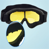 Top Qualité En Plein Air Coupe-Vent Pc Lentille Lunettes De Vision Nocturne Lunettes De Motocross