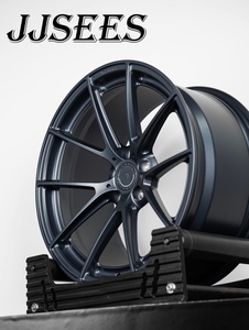 JJSEES Cerchi Forgiati a <span class=keywords><strong>10</strong></span> Razze Personalizzati 17-26 Pollici per BMW M3 M4 Tesla Model 3 Audi RS Blu Notte Profondamente Concavi ad Alte Prestazioni - Product Image 2