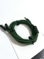 Cable de Audio de 3.5mm Macho a 2x 3.5mm Hembra, 2 en 1 para Auriculares de Juego, Micrófono, Cable de Audio AUX