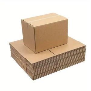 Có thể tái chế Brown Kraft sóng bao bì gửi thư thùng carton di động mạnh mẽ Giao thông vận tải thùng carton Matte Tùy chỉnh hình dạng - Product Image 2