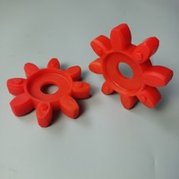 Coussin de couplage double en caoutchouc, coussin octogonal en étoile, coussin en étoile d'oiseau, pièces pour compresseur d'air et machine d'impression offset, OEM, en acier et alliage d'aluminium