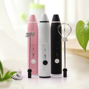 جهاز صنع رغوة الحليب الكهربائي الاحترافي عالي الجودة بثلاث سرعات قابل لإعادة الشحن عبر USB محمول باليد - Product Image 3