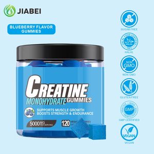Fabricante de suplementos de etiqueta privada adulto creatina monohidrato gomoso venta al por mayor suplementos de fitness fortalecimiento muscular - Product Image 5