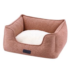 Selbst wärmende Hunde quadrat betten Sherpa Material Haustier Hunde bett Anti-Rutsch-Haustier bett für mittlere Hunde - Product Image 2