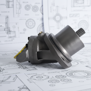 Nouvelle pompe à piston axial haute pression A2FE23, moteur hydraulique Rex-Roth en fonte - Product Image 2