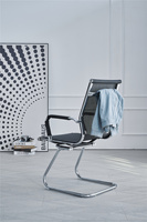 Chaise de bureau pivotante ergonomique de luxe avec dossier en maille, support lombaire, pour conférence, haute qualité, moderne, minimaliste, industrielle