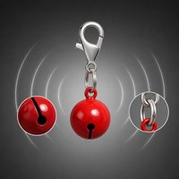 Fabriek Kat Hond Beer Halsband Bellen Sleutelhanger Charms Huisdier Klein Festival Feest DIY Knutselwerk Decoratie Sleutelhangers Hangertjes Accessoires