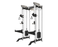 Commercial Heavy Duty Fitness Sports Trainer Fer Câble Crossover Squat Rack Multi-Fonctionnel Smith Poitrine Jambes Retour Utilisation À La Maison TT