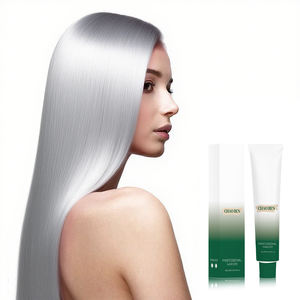 Tinte para el cabello <span class=keywords><strong>gris</strong></span> plateado instantáneo natural al por mayor, <span class=keywords><strong>color</strong></span> crema permanente para el cabello para mujeres y hombres - Product Image 1