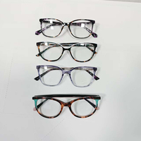 Monturas de Gafas Unisex de Acetato con Bisagras de Resorte, Ligeras y Cómodas, Bajo MOQ para Tiendas Ópticas