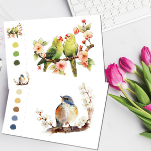 ชุดวาดภาพระบายสีน้ำแบบพับได้ ปรับแต่งสีสันได้ พร้อมพู่กัน ชุดอุปกรณ์ศิลปะสำหรับวาดภาพ DIY - Product Image 2