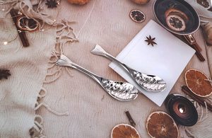 ปีใหม่จีนก้อยปลาแฟนซีปลาคาร์พกาแฟช้อนสแตนเลสตักชา - Product Image 5