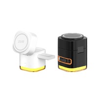 Chargeur sans fil magnétique pliable 5-en-1 AFY premium amélioré 25W rapide pour téléphone, montre et écouteurs avec veilleuse