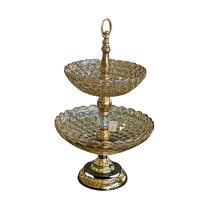 Vajilla árabe dorada, cuenco <span class=keywords><strong>de</strong></span> hierro fundido <span class=keywords><strong>de</strong></span> Nochevieja, cesta <span class=keywords><strong>de</strong></span> frutas para fiesta personalizada - Product Image 4