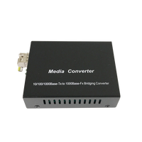 Convertidor de Medios SFP OEM&ODM de 20 km, Transceptor de Fibra Óptica Gigabit, Ranura SFP + 2 Puertos de Cobre, 1310nm/1550nm, DC 5V