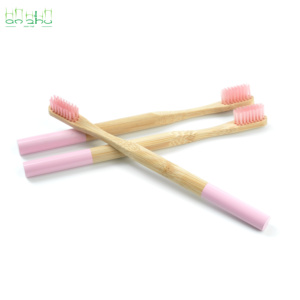 ידידותי לסביבה ילדים במבוק שיניים מברשת שיניים לוגו מותאם אישית מתכלה חד פעמי פחמים לשימוש ביתי לילדים - Product Image 4