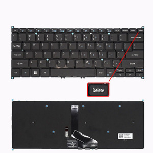 Clavier pour ordinateur portable ACER TMP414-51G <span class=keywords><strong>P614</strong></span> N20H4 N18P6 N19H3, clavier d'ordinateur portable avec rétroéclairage pour ordinateur portable ACER - Product Image 2