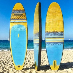 Planche à pagaie <span class=keywords><strong>gonflable</strong></span> pliable en PVC (SUP) pour adultes, idéale pour le surf et le kayak – Direct Usine - Product Image 1