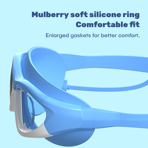Lentille anti-buée HD vue claire hommes femmes enfants sangles en silicone non myopes <span class=keywords><strong>lunettes</strong></span> de <span class=keywords><strong>natation</strong></span> - Product Image 5