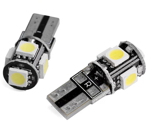 T10 CANBUS trắng xanh đỏ 5 SMD 5050 Led xe ánh sáng W5W 194 168 lỗi bóng đèn DC 12V nêm đèn ban nhạc ánh sáng tự động chiếu sáng nội thất - Product Image 3