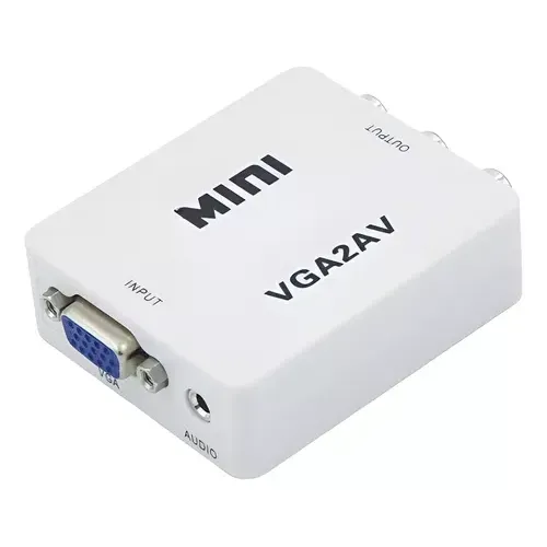 VGA to RCA AV Adapter Converter