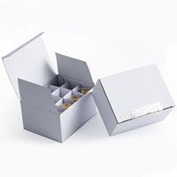 Boîte en carton recyclable écologique personnalisée avec plateau en blister pour l'emballage des produits de soin de la peau