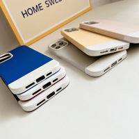 Casing HP Mewah Grosir PC+TPU Desain Kustom untuk iPhone 13/12/11 Pro Max XS MAX XR 6/7/8 Plus