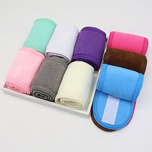Custom Logo Spa Facial Terry Headband Unisex Stretch Towel Washable Hairband Makeup Wrap Headbands for <b>Face</b> Washing Wholesale - Product Image 3