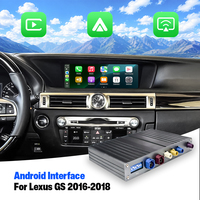 Module d'interface multimédia vidéo GPS Android Auto CarPlay Binarytek 8+128 Go pour mise à niveau d'écran OEM Lexus GS 2016-2018 – Garantie 1 an
