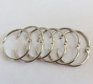 Anneaux de reliure de carnet de notes à feuilles mobiles de 2 pouces Anneaux de reliure en métal nickelé - Product Image 3