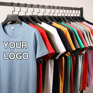 เสื้อยืดกราฟิก100% เสื้อยืดผู้ชายโอเวอร์ไซส์ผ้าฝ้ายธรรมดาเสื้อยืดพิมพ์ลายพัฟโลโก้หน้าจอ3D ออกแบบได้ตามที่ต้องการ - Product Image 1