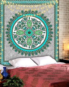 <span class=keywords><strong>Tapisserie</strong></span> murale personnalisée à motif mandala, décoration murale pour la maison, soleil et lune noirs et blancs, <span class=keywords><strong>tapisserie</strong></span> murale de tarot pour la décoration murale - Product Image 4