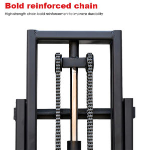 Spedizione Gratuita Stoccatore Elettrico da 1,5 Tonnellate, Stoccatore Retrattile Elettrico da 2 Tonnellate 2000 kg, Carrello Elevatore Elettrico Multiuso da 1,5 Tonnellate - Product Image 6