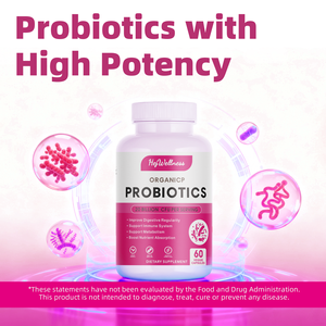 大人のための毎日のプロバイオティクス、消化器系の健康の腸のためのプレバイオティクスとプロバイオティクスを含む - Product Image 2