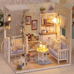 Gatito diario miniatura Diy casas <span class=keywords><strong>de</strong></span> <span class=keywords><strong>muñecas</strong></span> muebles <span class=keywords><strong>casa</strong></span> <span class=keywords><strong>de</strong></span> madera juguetes para niños cumpleaños regalo <span class=keywords><strong>de</strong></span> Navidad adulto <span class=keywords><strong>casa</strong></span> <span class=keywords><strong>de</strong></span> <span class=keywords><strong>muñecas</strong></span> para niña - Product Image 6