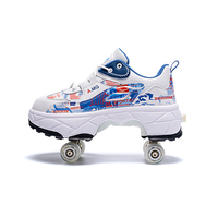 En stock, chaussures à roulettes de haute qualité, chaussures portables de haute qualité, dessus en PU EVA, légères, pour l'extérieur, pour hommes, roller