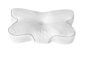 Ağrı kesici için ayarlanabilir yükseklik servikal boyun yastık, soğutma nefes yastık ile içi boş kontur yastık