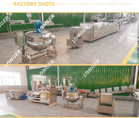 Ligne de production de machines à fabriquer des barres énergétiques granola à prix d'usine, machine à fabriquer des barres de céréales protéinées