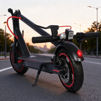 Trottinette électrique en alliage d'aluminium, moteur brushless 36V 350W, batterie lithium, pliable, IP65, livraison directe usine
