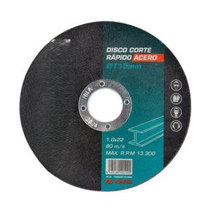 Disco da taglio - disco per acciaio e acciaio inossidabile, diametro 115 mm, spessore 1,0 mm, progettato per un taglio preciso e - Product Image 1