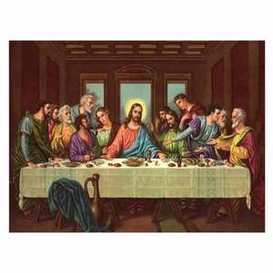 Decorazione domestica l'ultima cena kit <span class=keywords><strong>punto</strong></span> <span class=keywords><strong>croce</strong></span> ricamo filo di cotone mosaico pittura Dropshipping fai da te <span class=keywords><strong>punto</strong></span> <span class=keywords><strong>croce</strong></span> 11CT - Product Image 1