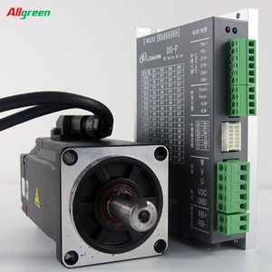 ออลกรีนเซอร์โวมอเตอร์ 400W 24V-48V 3000rpm 10A 1.27n.m 2500 Ppr ชุดมอเตอร์เซอร์โว DC 6OM01330DC +DS-P400W สำหรับเครื่อง CNC - Product Image 2