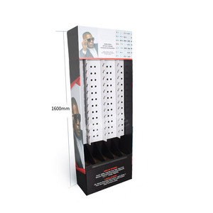 Bốn Mặt POS Cardbopard Kính Hiển Thị Kệ, Kính Hiển Thị Đứng - Product Image 2