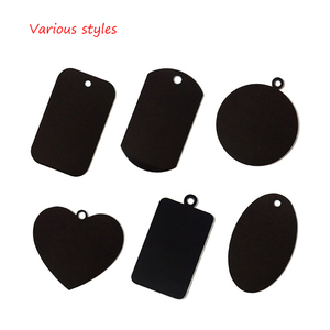 Targhette Decorative in Acciaio Inossidabile a Forma di Animale Domestico, Incisione Personalizzata, Collane in Metallo Vuote, Targhette ID per Cani e Gatti, Vendita all'Ingrosso Personalizzata - Product Image 5