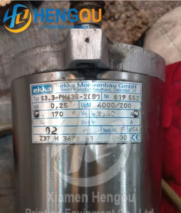 S3.3-PM63S-2-5 Ekka Motor Voor Man Roland 300 Drukmachine Reserveonderdelen 2.5kw Origineel Gebruikt - Product Image 4
