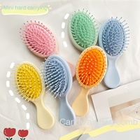 Brosse à Cheveux pour Bébé Mini Mignonne Démêlante avec Logo Personnalisé, Peigne Lissant Mat pour Enfants avec Style Tendance et Fonction de Massage