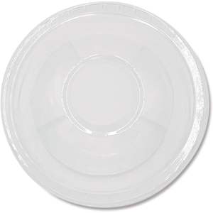 Boardwalk 9 Oz. à 10 oz. Couvre-gobelets en PET transparents jetables pour boissons froides, 100 pièces par paquet - Product Image 5