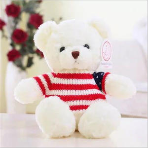 En gros, Peluche Ours Mignonne avec Pull et Robe, Grande Taille, Idéal comme Coussin, Cadeau d'Anniversaire pour Fille - Product Image 5