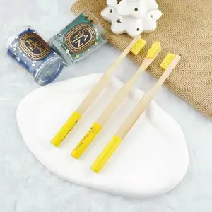 Organic Eco Friendly Bamboo Toothbrush For Adults Biodegradable Eco-friendly Bamboo Toothbrushes Bambo Adult Toothbrush